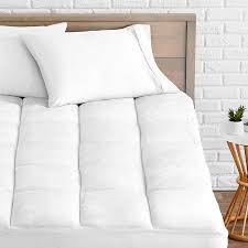 Bare Home Pillow Top Premium Mattress Pad 1 5 Inch Cooling Down Alternative Polygel Filled Microplush Super Soft Hypoallergenic Topper Cal King Walmart Co Mattress Pad Premium Mattress Pillow Top