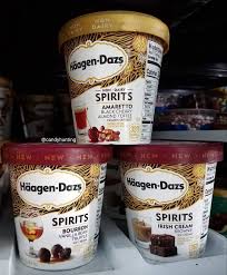 The New Haagen Dazs Spirits Line Is Slowly Making Its Way To The Freezer Aisle Still Missing Are Brownie Ice Cream Haagen Dazs Ice Cream Haagen Dazs Ice Cream