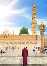 بالله إن لاحت القباب سلم على ساكنين الق ب وقل لهم ح بكم مصاب وقلبه نحوكم صبا يا قمر دونه حجاب عني سنا ا in 2021 islamic architecture under construction taj mahal