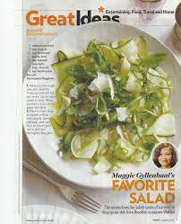 Maggie Gyllenhaal Zucchini Salad Zucchini Salad Summer Zucchini Best Salad Recipes