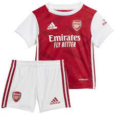 Arsenal were originally formed as dial square fc in 1886 by workers at the woolwich armaments factory in south london. Adidas Arsenal Fc Home Mini Kit 20 21 Red Goalinn