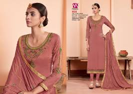 NISHA BY MEGHALI SUITS PURE UPADA DESIGNER FANCY SALWAR KAMEEZ -  textiledeal.in