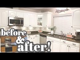 kitchen cabinet makeover! paint your