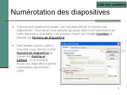 Pour numéroter les pages de commentaires, allez dans l'onglet adjacent commentaires et documents puis cochez la case numéro de page. Initiation Microsoft Power Point Ce Document A Pour