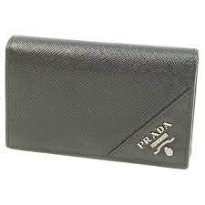 Royce leather business card case reg. Prada Card Case Mens Business Card Case 2mc122 Nero Black Leather Ref 231534 Joli Closet