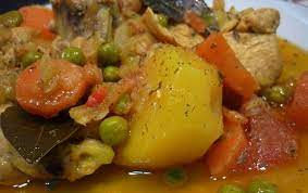 Pollo A La Portuguesa Uruguayo Receta De Nevek Recipe Chicken Potatoes Asian Street Food Family Friendly Meals