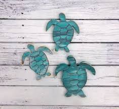 Sea Turtle Decor Ocean Nursery Decor Nautical Home Decor Etsy Sea Turtle Decor Turtle Decor Ocean Nursery Decor