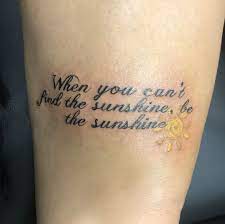 Sunshine Tattoo Sunshine Tattoo Tattoos Bright Tattoos