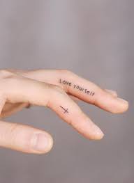 The Art Of Finger Tattoo Is Interesting And Low Key Keep Creating Beauty And Warm Home Find More Happiness In Daily Life In 2020 Simple Finger Tattoo Tiny Finger Tattoos Love