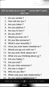 Ask Me Anything Snapchat Story Questions Instagram Questions Snapchat Questions