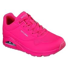 Hot pink (the pink spiders album). Skechers Uno Neon Nights Hot Pink Sneakers Trainers Eshoes Uk