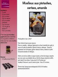 Moelleux Aux Pistaches Cerises Amande Muffins Moelleux Demarle Recette Recette Guy Demarle