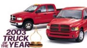 2003 Truck Of The Year Winner 2003 Dodge Ram Heavy Duty