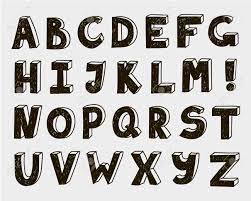 953 17 3d printable custom designs of items which enhance known commercial products. Hand Drawn Vector Doodle Letters Set Alphabet 3d Royalty Free Cliparts Vectors And Stock Illustration Image 36400066