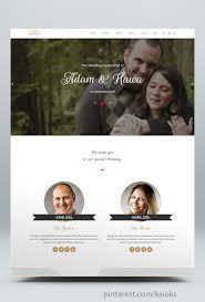 Wedding Invitation Html Webite Template It Is Designed For Agency Creative Studio Freelance Person Wedding Website Template Invitations Wedding Invitations