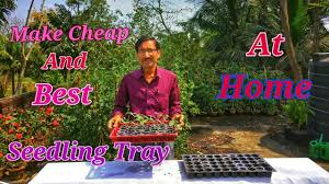 A wide variety of plug trays options are available to you, such as plastic type, plant fiber type. How To Make Cheap And Best Seedling Tray At Home Youtube