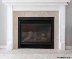 Because each piece is designed, molded, and glazed by hand, no two look exactly alike. How To Paint Tile Easy Fireplace Paint Makeover Setting For Four