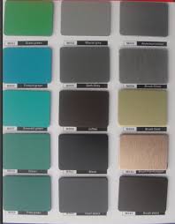 ral color chart decoration insulated aluminum panels