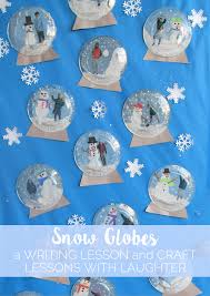 We'll show you how to make a snow globe in a mason jar for the perfect winter craft. Snow Globes Writing Lesson And Craft Lessons With Laughter