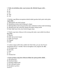 Jika harga bahan pokok naik maka semua orang tidak senang. Soal Atletik