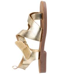 Value $89.00 ★★★★★ ★★★★★ (96) quick add. Gold Strappy Sandals Carters Com