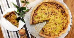 Rezept Veganer Zwiebelkuchen Mit Tofu Rezept Rezepte Rezept Zwiebelkuchen Zwiebelkuchen