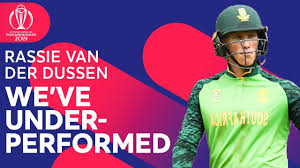 Read about rassie van der dussen's career details which icc ranking, batting, bowling and fielding statistics for tests, odis, t20is, twenty20 and more that achieved in his cricket career. Rassie Van Der Dussen We Ve Underperformed And We Know That Icc Cricket World Cup Youtube