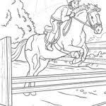 Kleurboek paarden voor volwassenen kleurplaat springend paard 9 99. Gratis Kleurplaten Voor Paardrijden Om Af Te Drukken En Te Kleuren