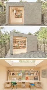 14 Moderne Gartenhauser Wo Man In Ruhe Arbeiten Oder Sogar Wohnen Kann In 2020 Mit Bildern Gartenhaus Hinterhof Studio Gartenburo