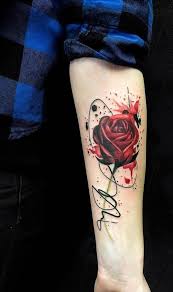 Watercolor Rose Tattoo Ideas Beautifultattoos Rose Tattoo Design Watercolor Rose Tattoos Tattoo Designs