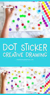 Dot Sticker Art Drawing For Kids How to draw boys · art projects for kids. dot sticker art drawing for kids