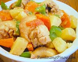 Pininyahang Manok Pineapple Chicken Recipe Pininyahang Manok Recipe Chicken Recipes Filipino Recipes