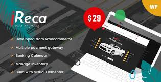 Ireca Car Rental Boat Bike Vehicle Calendar Wordpress Theme With Images Wordpress Theme Car Rental Yacht Rental
