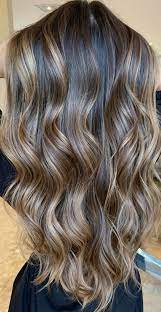 This is because hair color causes the hair shaft to swell, making the hair seem thicker. 49 Gorgeous Blonde Highlights Ideas You Absolutely Have To Try Dark Hair With Hazelnut Highlights