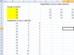 Ahora le toca a ella tomarse la botella y salirse a divertir and it goes like this. Trucos Excel Repetir Filas O Columnas Con La Funcion Desref Analisis Y Decision