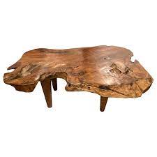 Maybe you would like to learn more about one of these? Andrianna Shamaris Single Slab Live Edge Teak Wood Coffee Table For Sale At 1stdibs