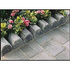 10 pack grey cobbled stone effect plastic garden lawn edging plant ….a rubber garden hose is an ideal tool for laying out the lazy curves of a flower garden. Coping Stones Edging Stones Paving Patio Path Edging
