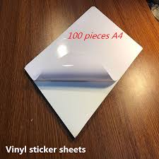 Buy the best and latest transparent sticker paper on banggood.com offer the quality transparent sticker paper on sale with worldwide free shipping. 100 Pieces A4 Size Professional High Quality Waterproof Bumper Clear Label Pvc Vinyl Transparent Sticker Sheet Photo Paper Aliexpress