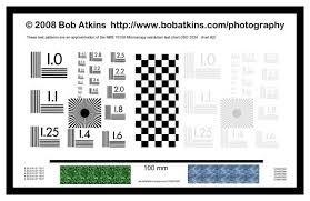 Camera Focus Test Chart Pdf Usaf Lens Resolution Test Chart