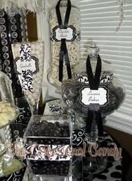 Black And White Candy Wedding Themes Black And White Candy Bars 58 New Ideas White Candy Bars Black And White Ribbon Black And White Theme