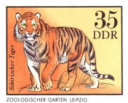 1975 East Germany Zoo Tiger Postage Stamp Tiger Tiger Illustration Vintage Tiger Tigre Germany German Stamp Vi Retro Graphics Tiger Illustration German Stamps