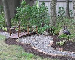 This Is Another Project Of Mine A Dry Pond Creek Bed Backyard Landscaping Backyard Dry Pond