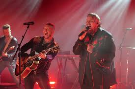 Watch Brandon Lake and Jelly Roll Perform 'Hard Fought Hallelujah' on ' Kimmel' - RELEVANT