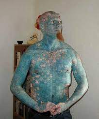 The puzzle piece tattoo is a strong image to have tattooed on your body. Check Out Sideshow Performer The Enigma And Tattoo Pioneer Lyle Tuttle This Weekend At The Slinging Ink Tattoo Expo Current Events