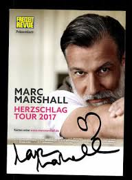 Marc Marshall Autogrammkarte Original Signiert ## BC 187798