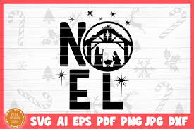 Download Noel Christmas Nativity Svg Cut File By Vectorcreationstudio Thehungryjpeg Com