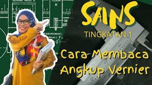 Calliper vernier modern ditemukan oleh joseph r. Cara Membaca Angkup Vernier Sains Tingkatan 1 Youtube