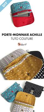 Tuto Couture Pdf Du Porte Monnaie Achille 13 Pages Detaillees Porte Monnaie Couture Piece Tuto Couture