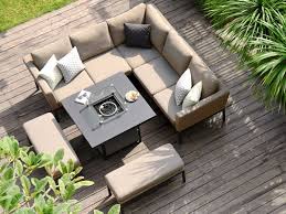 4.0 out of 5 stars. Maze Rattan Pulse Square Corner Dining Set With Fire Pit Corner Sofa Set At Mattressman