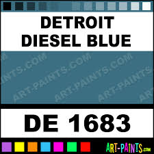 detroit diesel blue engine enamel paints de 1683 detroit